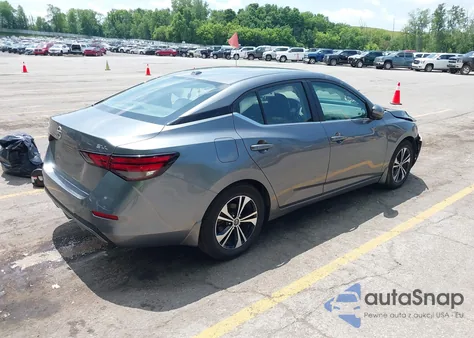 2022 Nissan Sentra Sv Xtronic Cvt from USA, damaged, VIN 3N1AB8CV6NY217671